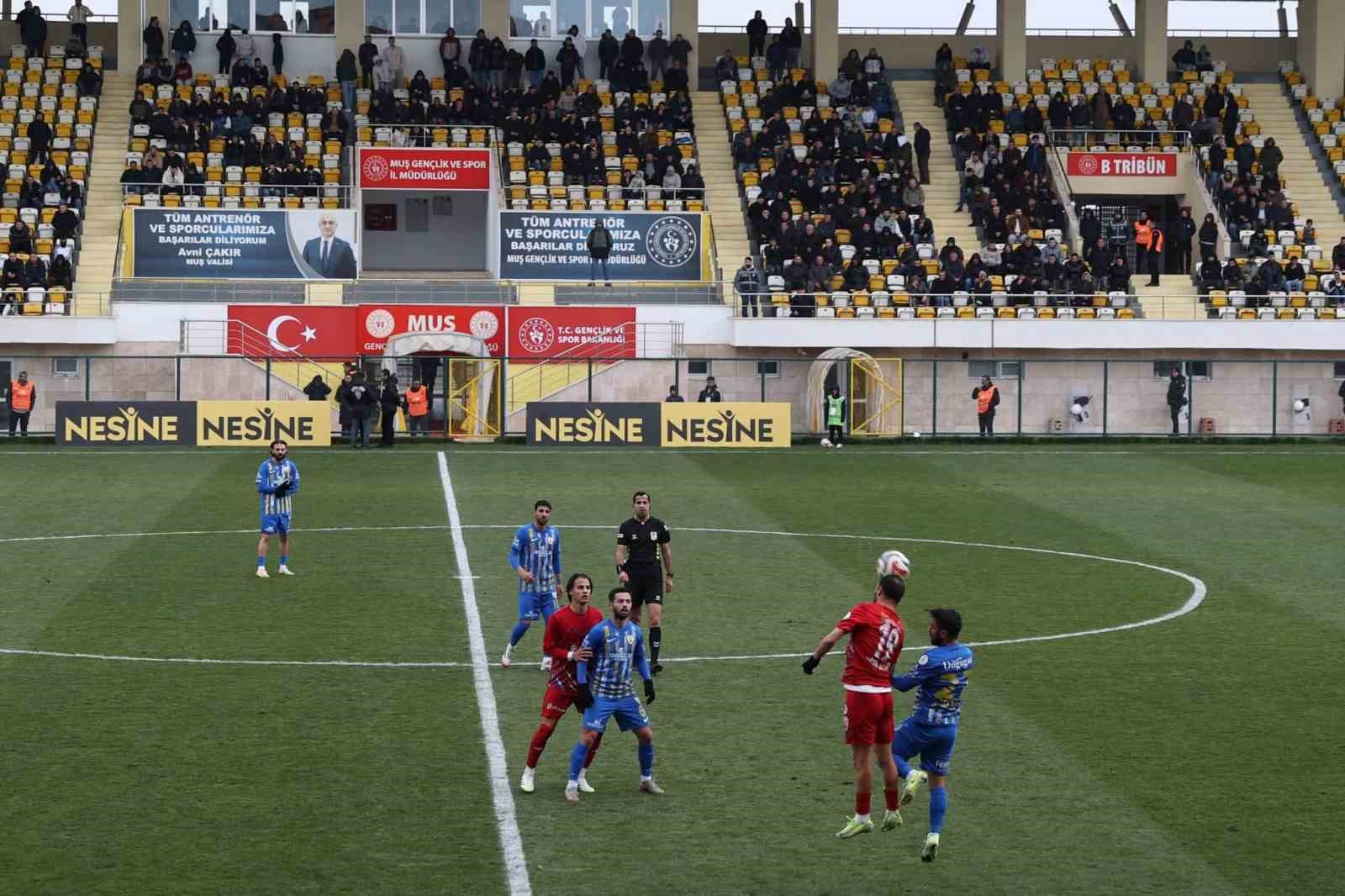 TFF 2. Lig: Muş Spor Kul&uuml;b&uuml;: 2 - Fethiyespor: 0
