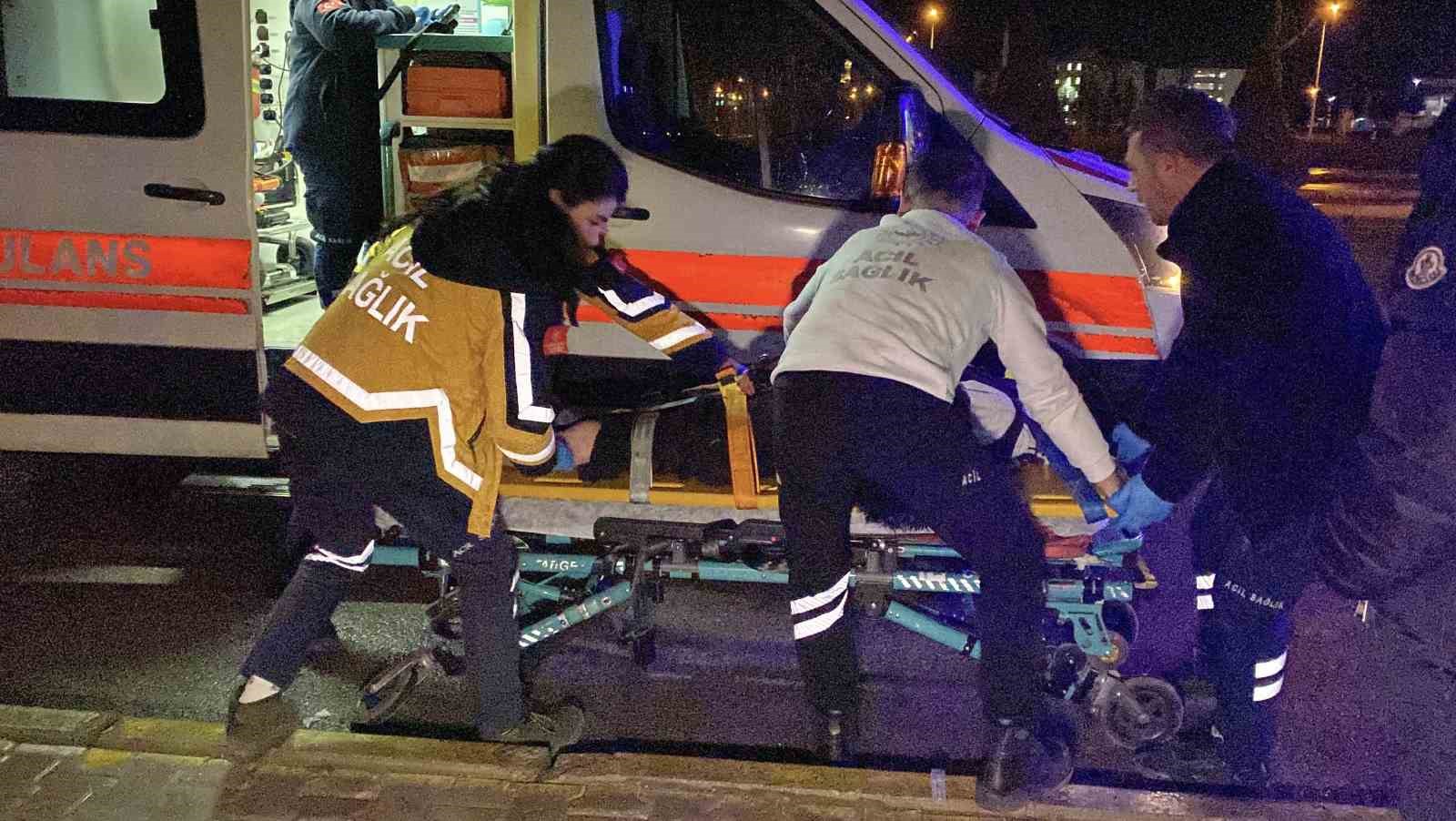 Çorum’da motosiklet yayaya çarptı: 2 yaralı