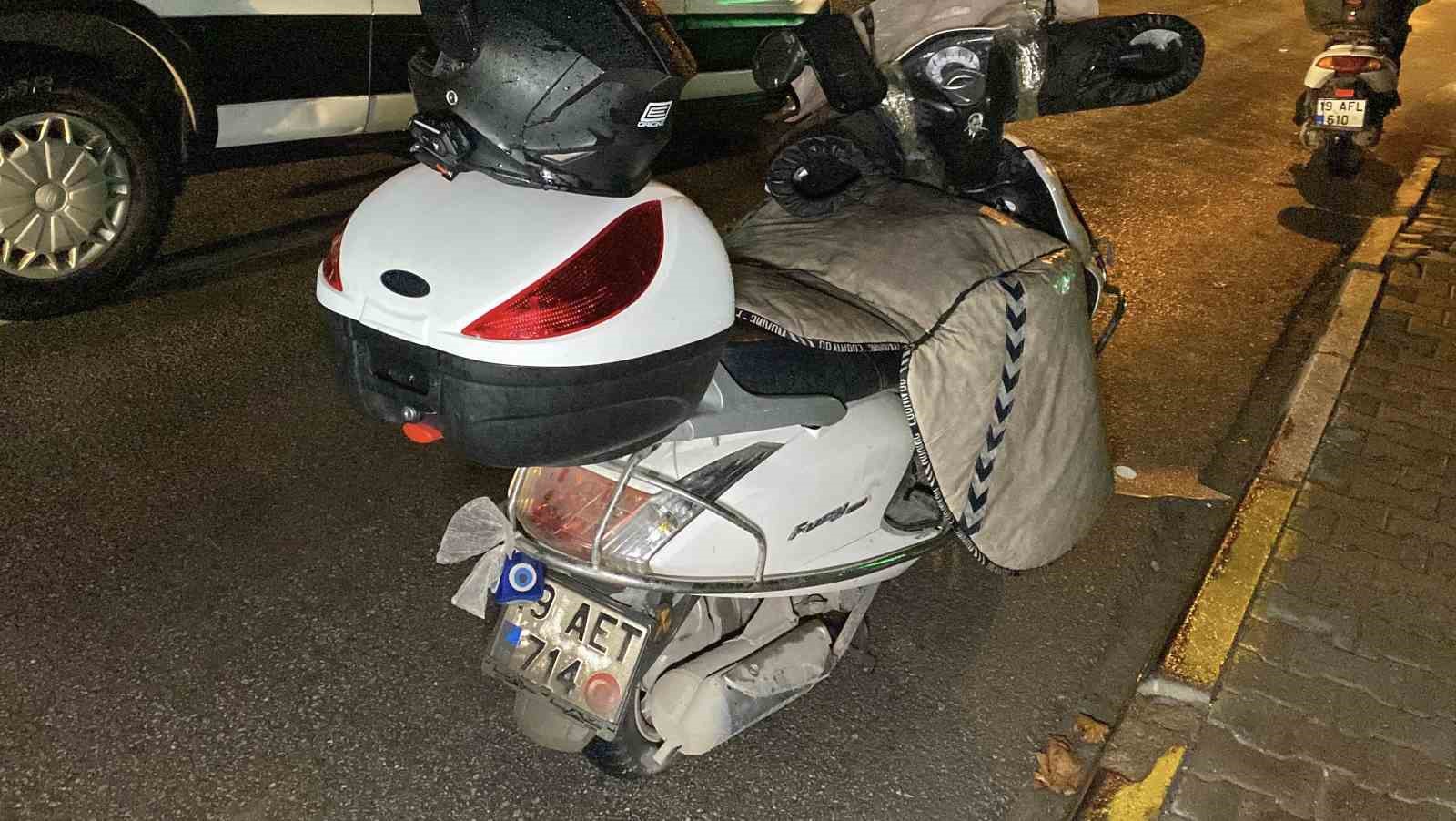 Çorum’da motosiklet yayaya çarptı: 2 yaralı