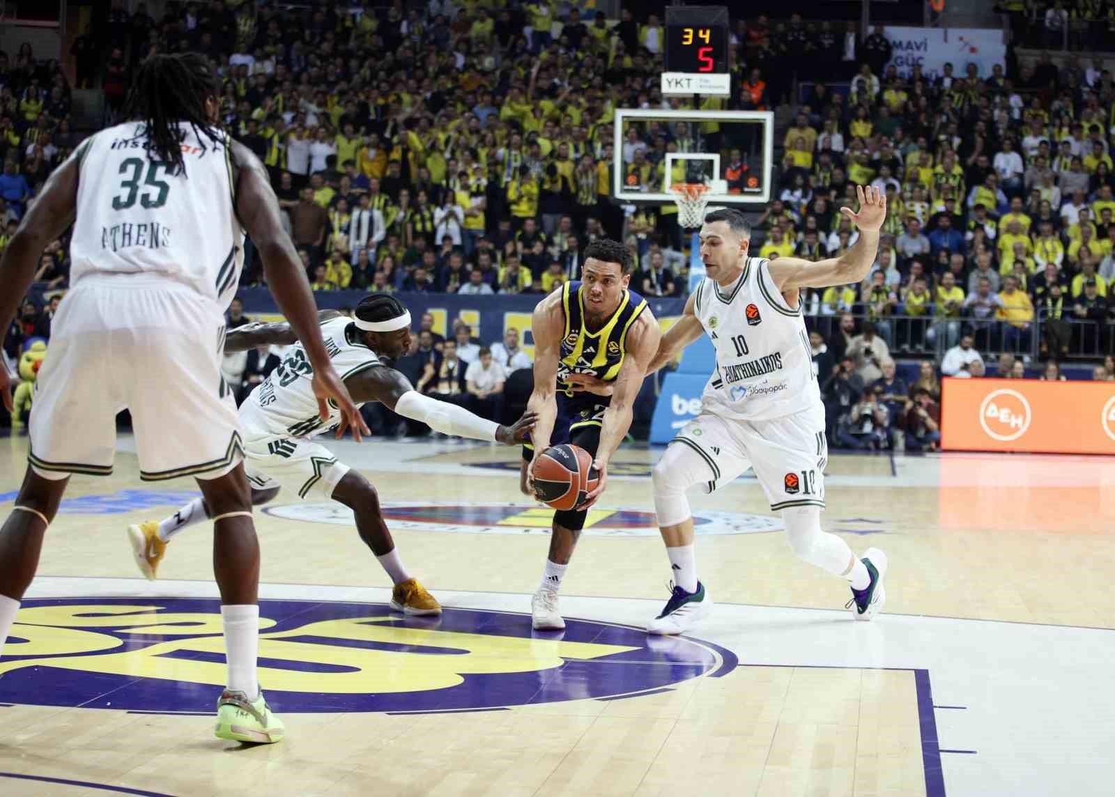 Euroleague: Fenerbahçe: 77 - Panathinaikos: 81