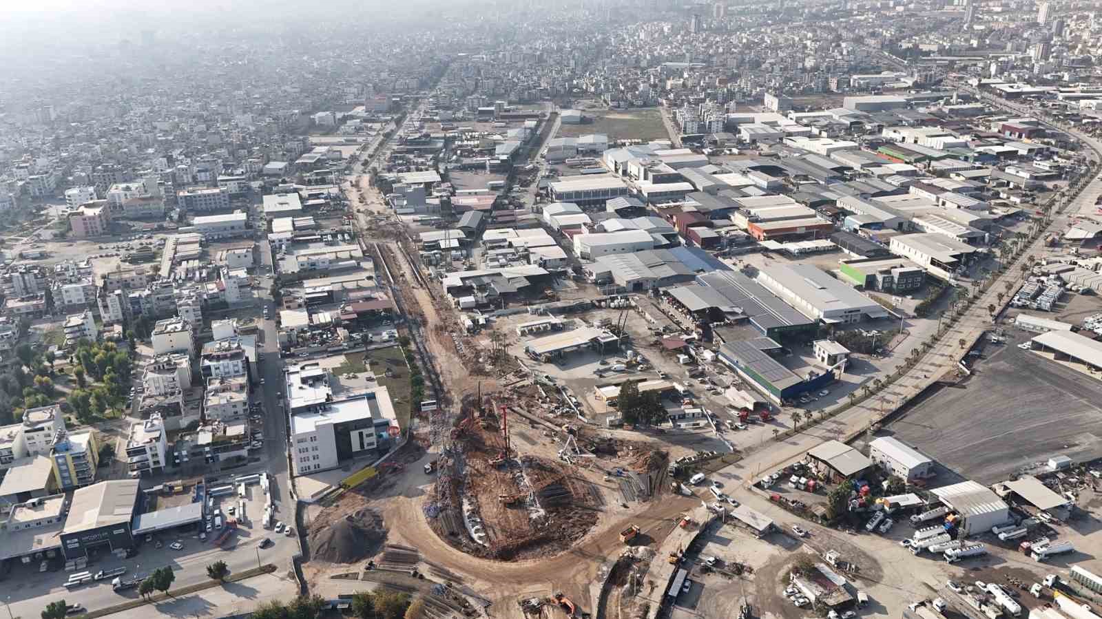 Mersin&rsquo;de Hal Katlı Kavşağı ile kesintisiz ulaşım hedefi
