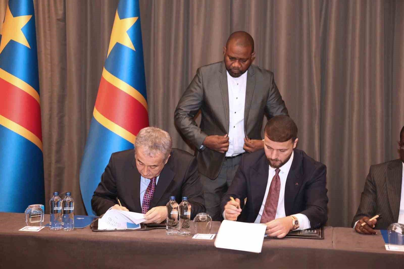 Türk şirketi, Kongo’da 1 milyar dolarlık yatırım için mutabakat zaptı imzaladı