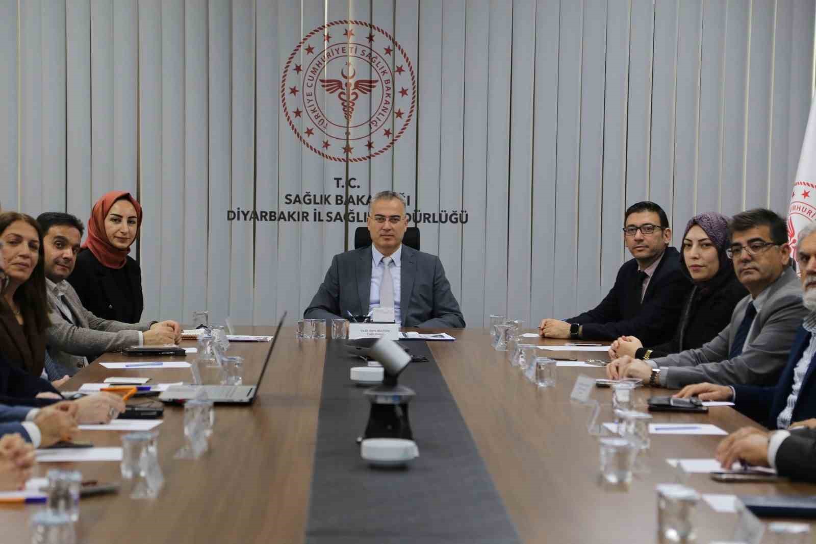 Diyarbakır’da il kanser danışma kurulu toplantısı yapıldı