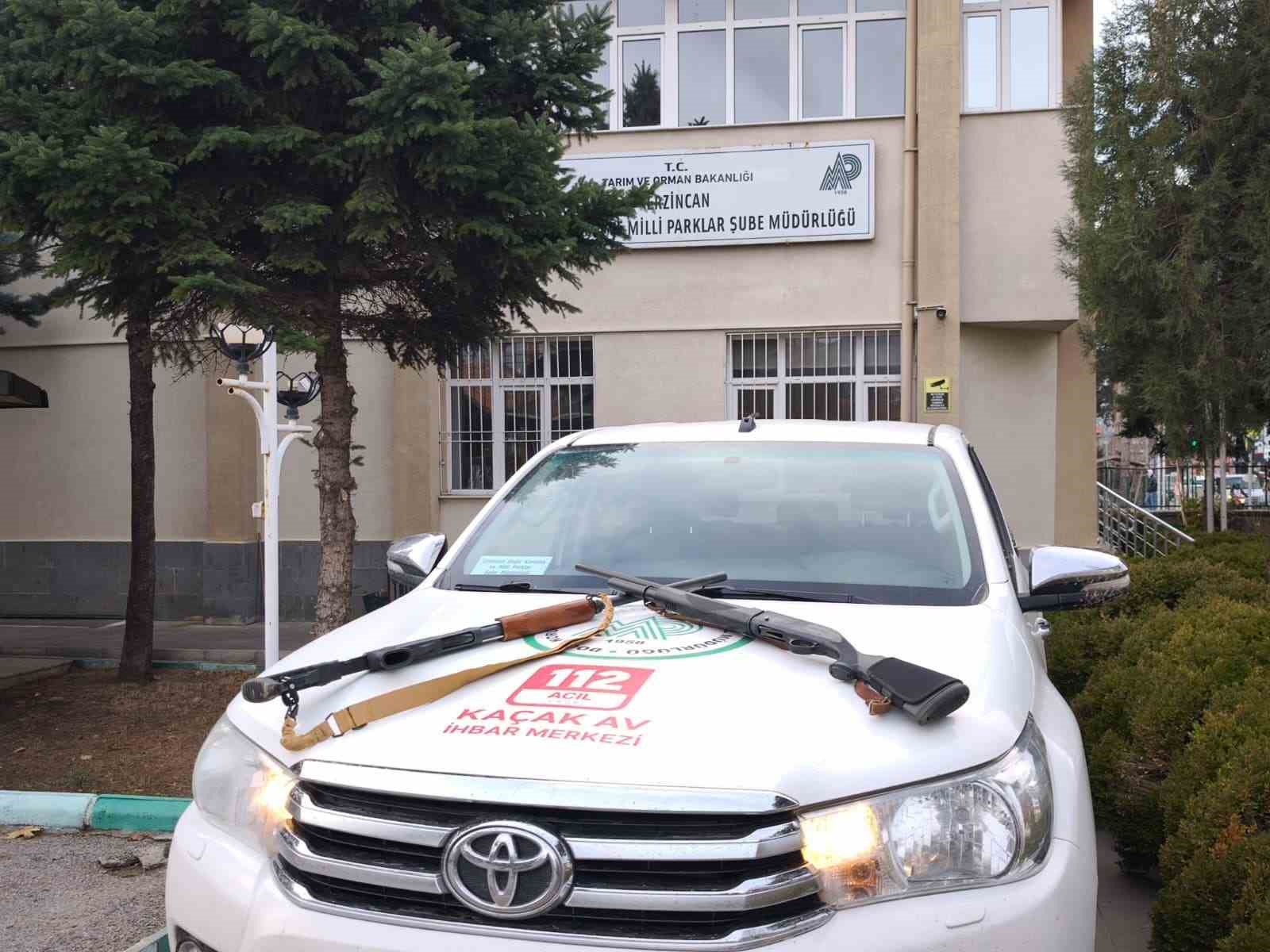 Erzincan’da yaban keçisini vuran 3 kişiye 975 bin TL ceza