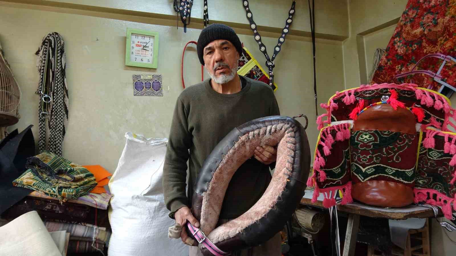 55 yıldır semercilik yapan usta teknolojiye meydan okuyor
