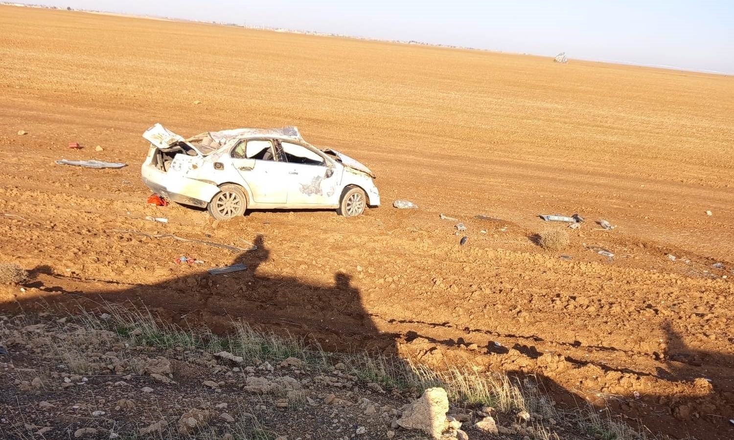 Kontrolden &ccedil;ıkan otomobil tarlaya u&ccedil;tu: 1 yaralı
