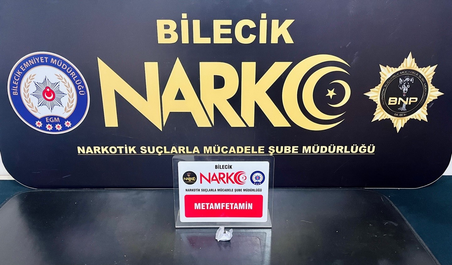 Bilecik’te uyuşturucu operasyonu: 1 gözaltı