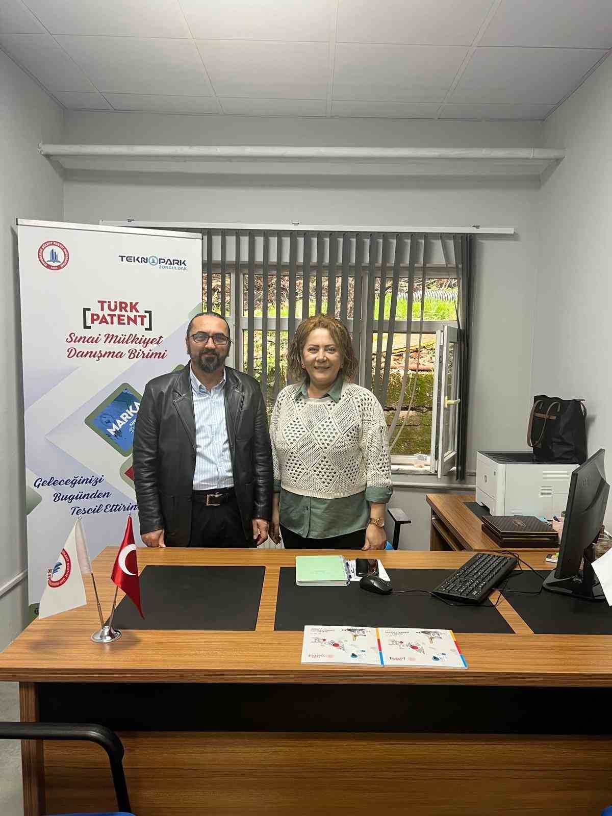 Kuantum Siber G&uuml;venlik CEO&rsquo;su Karaman&rsquo;dan, Sınai M&uuml;lkiyet Danışmanı Sorumlusu Sara&ccedil;&rsquo;a ziyaret
