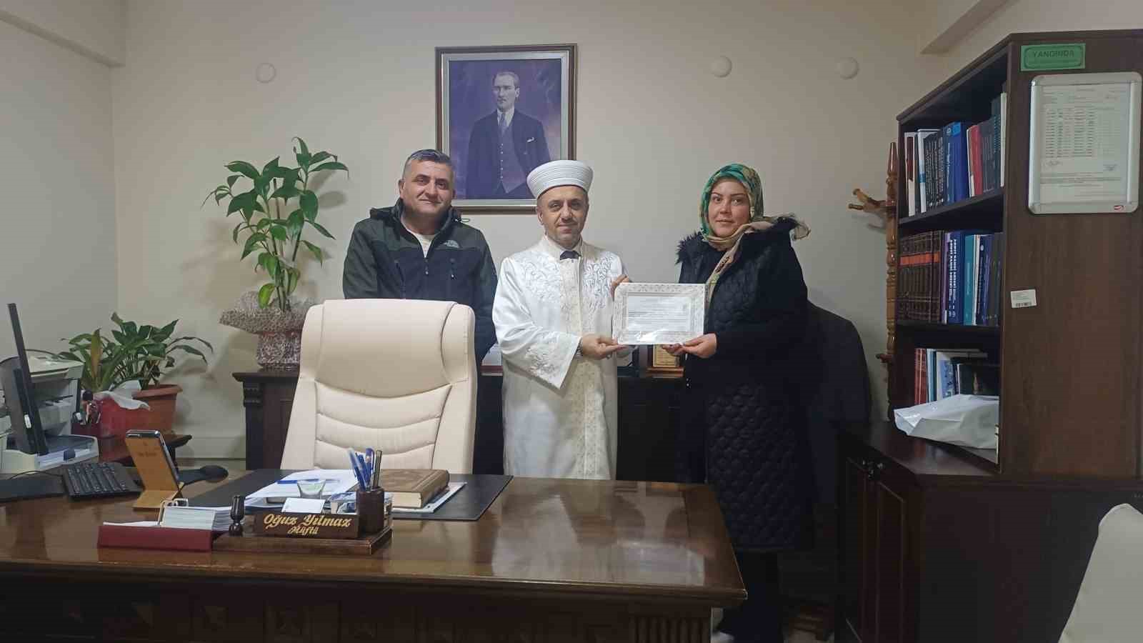 Moldavalı gelin M&uuml;sl&uuml;man oldu
