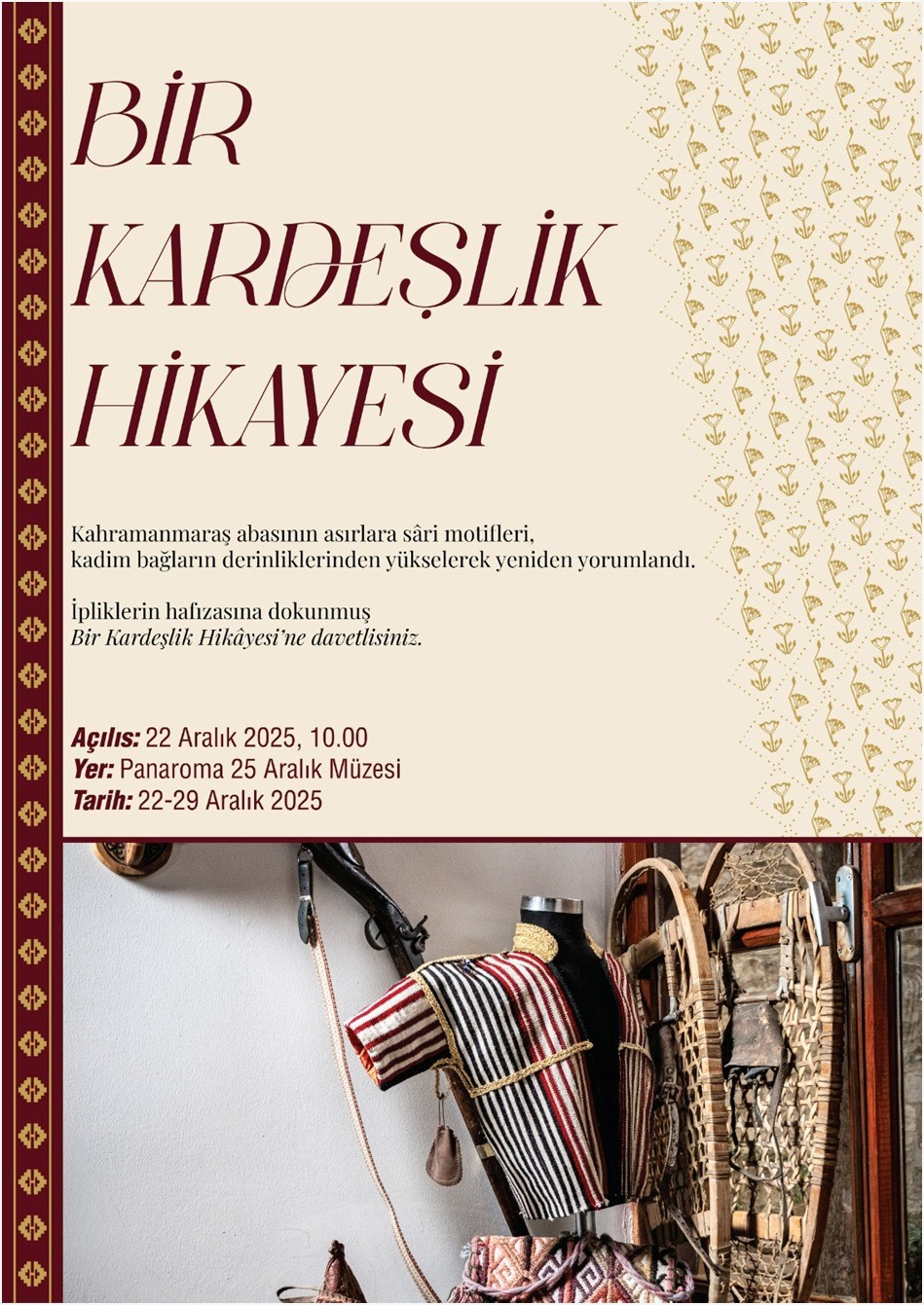 "Bir Kardeşlik Hikâyesi" sergisi Gaziantep 25 Aralık Panorama Müzesi’nde sanatseverlerle buluşuyor