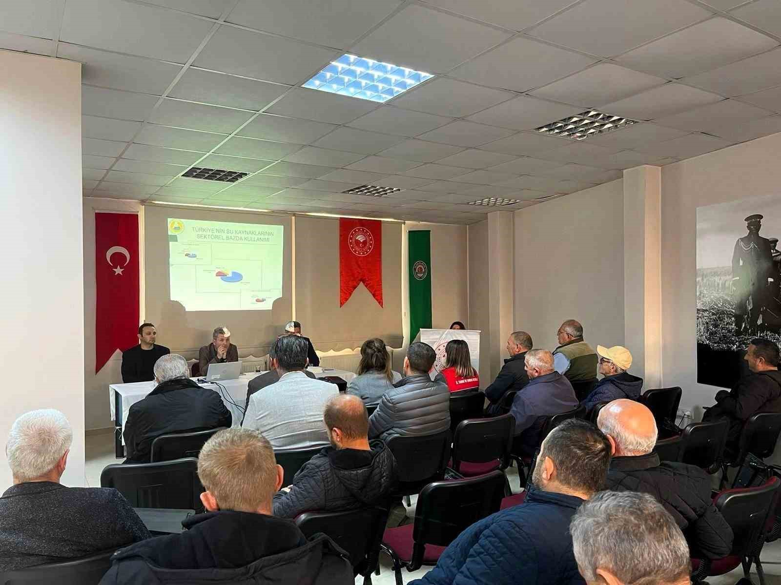 Vize&rsquo;de "Etkin ve Verimli Sulama Sistemleri" paneli
