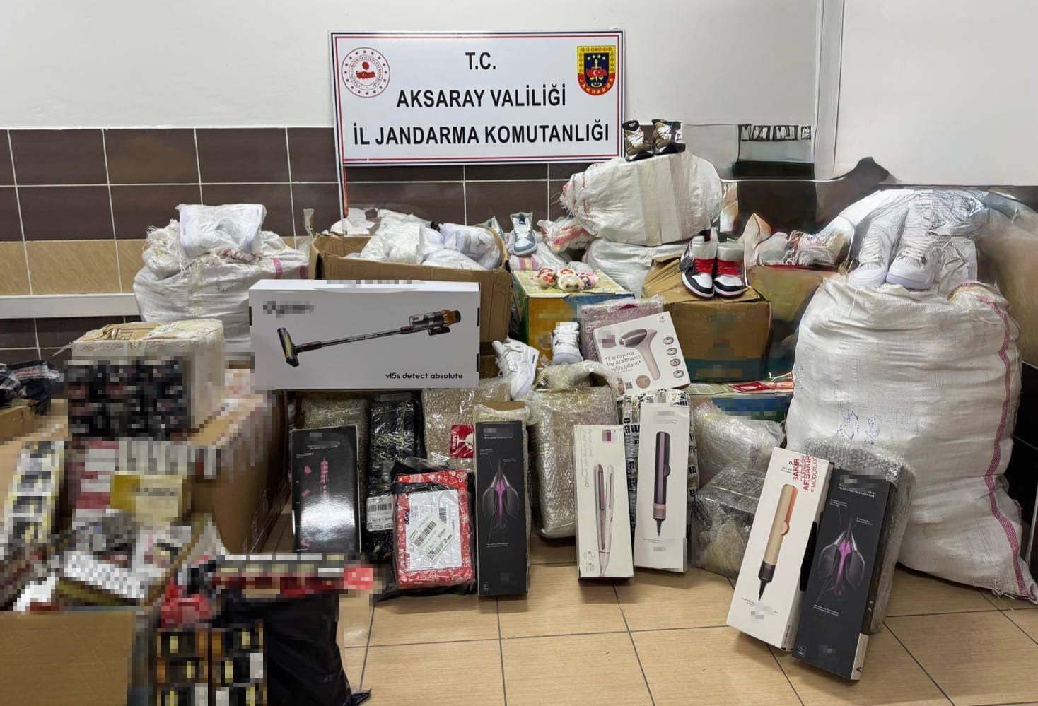 Aksaray jandarmasından kaçakçılara darbe