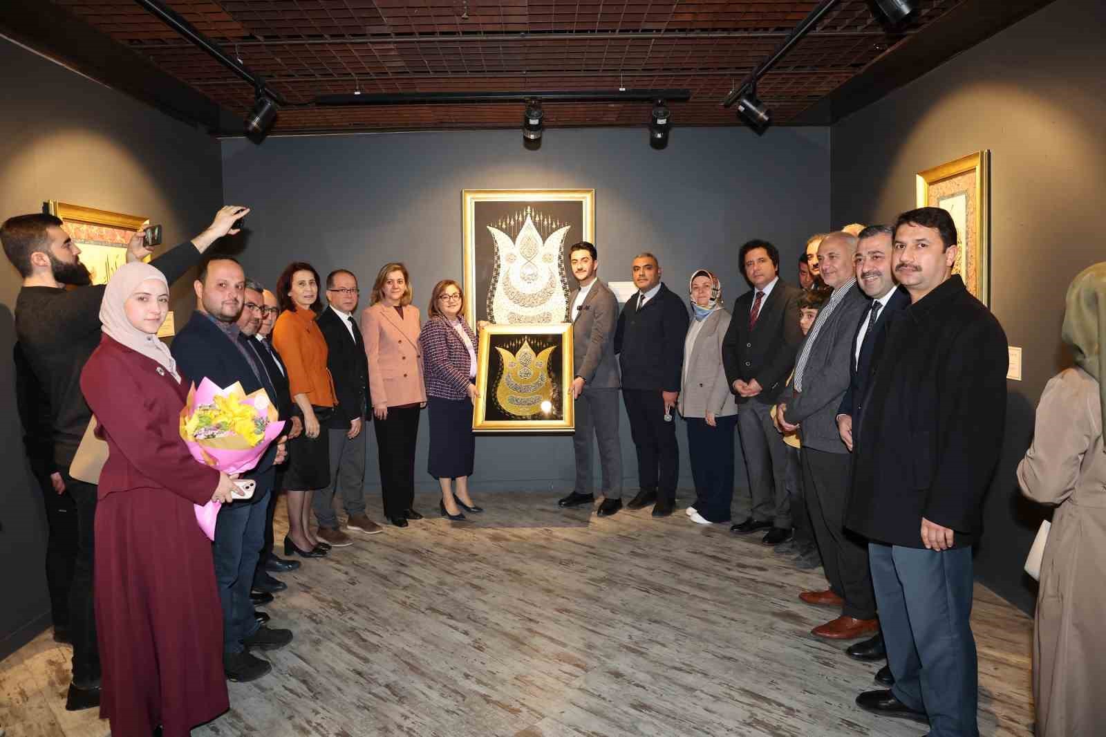 Gaziantep Büyükşehir’den "Kalemden Kalbe" Hüsn-i hat sergisi