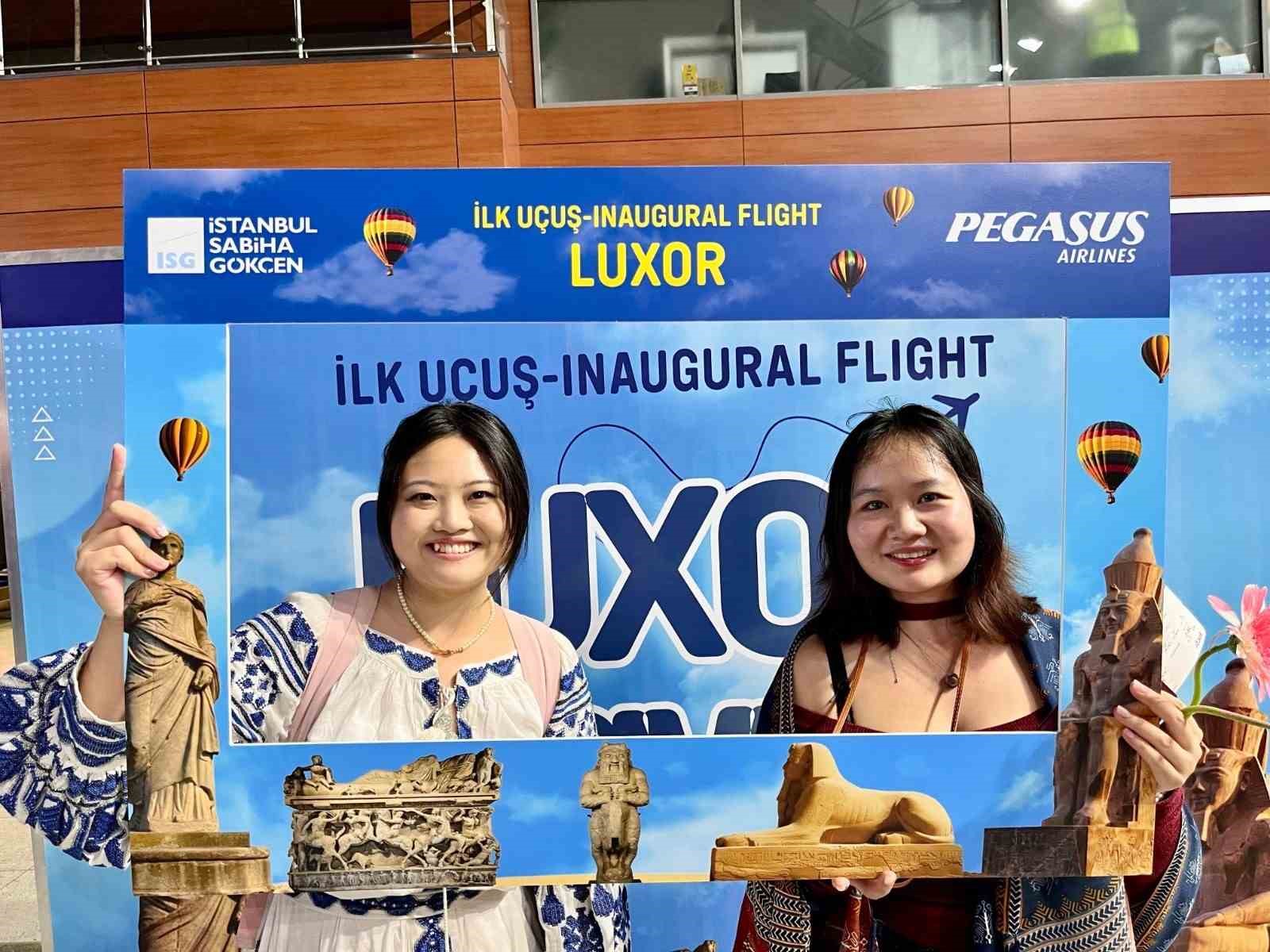 Sabiha Gökçen’den Mısır’a iki yeni destinasyon: Luksor ve Marsa Alam’a uçuşlar başladı