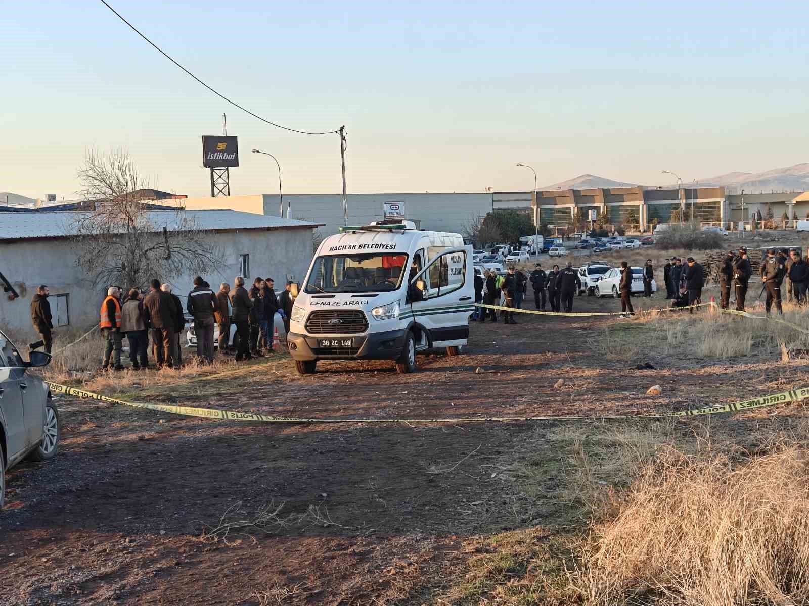 Kayseri’de silahlı kavga: 1 ölü, 2 yaralı