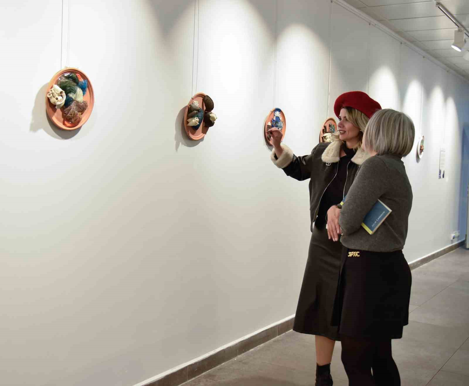 OMÜ’de "Mavi Yolculuk" sergisi