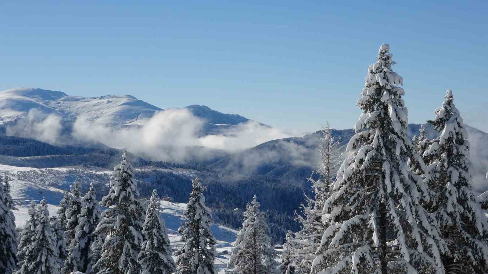 Ordu’da kartpostallık kar manzaraları