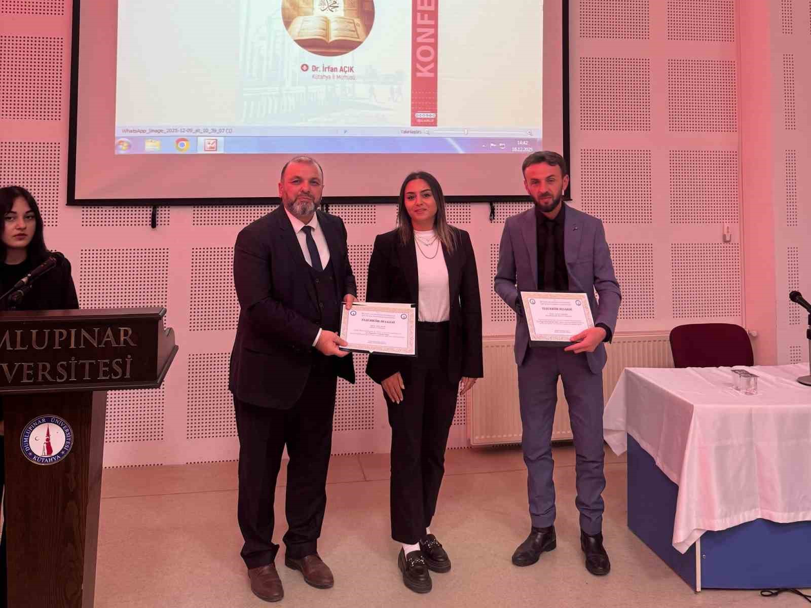 Emet MYO&rsquo;da "Hz. Peygamber ve Şahsiyet İnşası" başlıklı konferans
