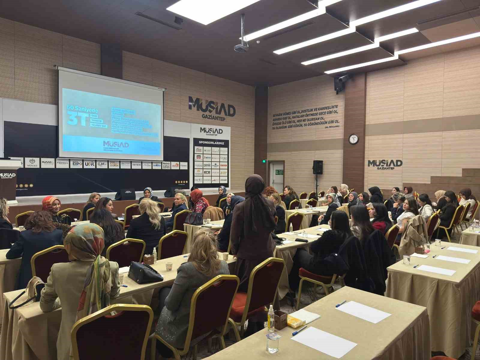 Kadın girişimciler, M&Uuml;SİAD Gaziantep&rsquo;te buluştu
