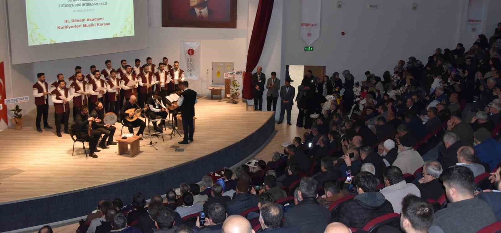 K&uuml;tahya&rsquo;da &rsquo;Aday Din G&ouml;revlileri 3. D&ouml;nem Mezuniyet T&ouml;reni&rsquo;
