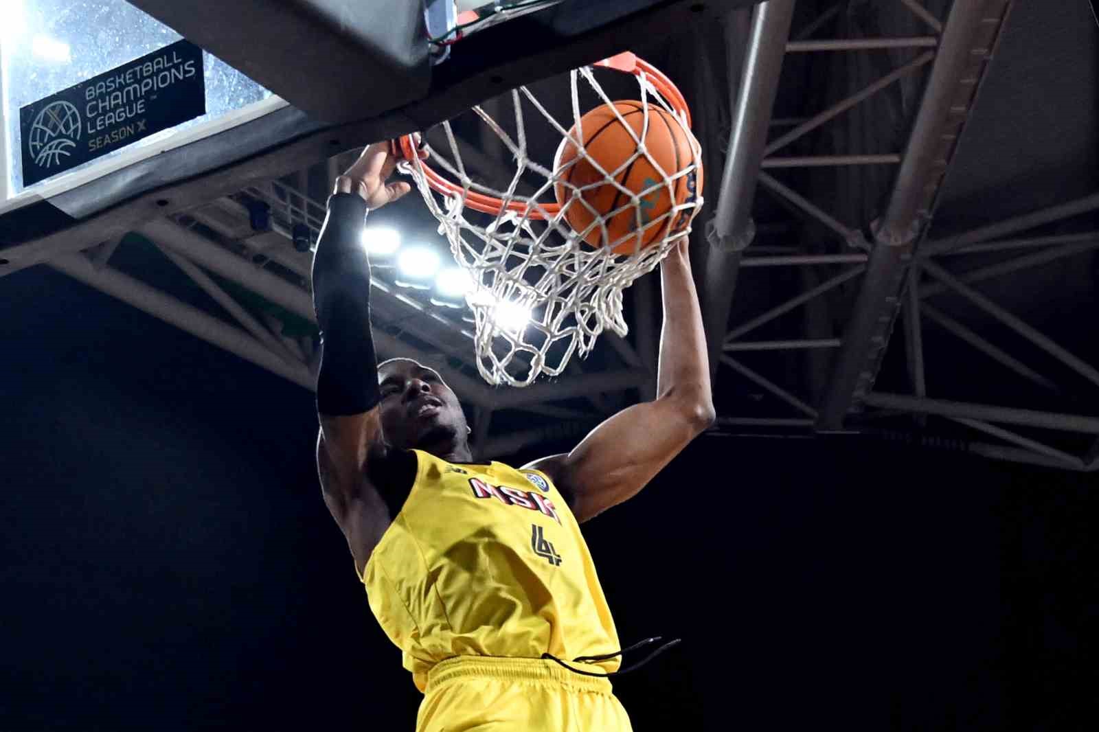 FIBA Şampiyonlar Ligi: Mersin Spor: 84 - Filou Oostende: 76