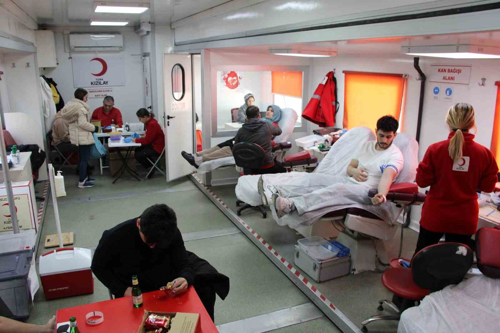 ADÜ’de kan bağışı etkinliği düzenlendi