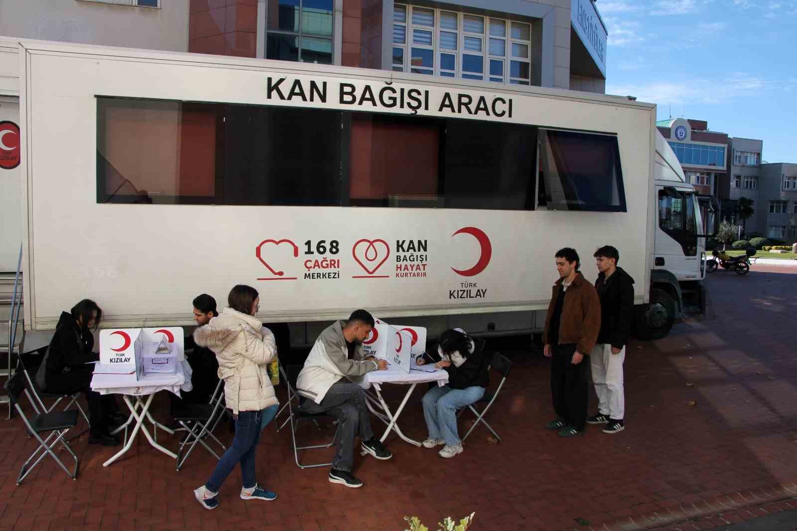 ADÜ’de kan bağışı etkinliği düzenlendi