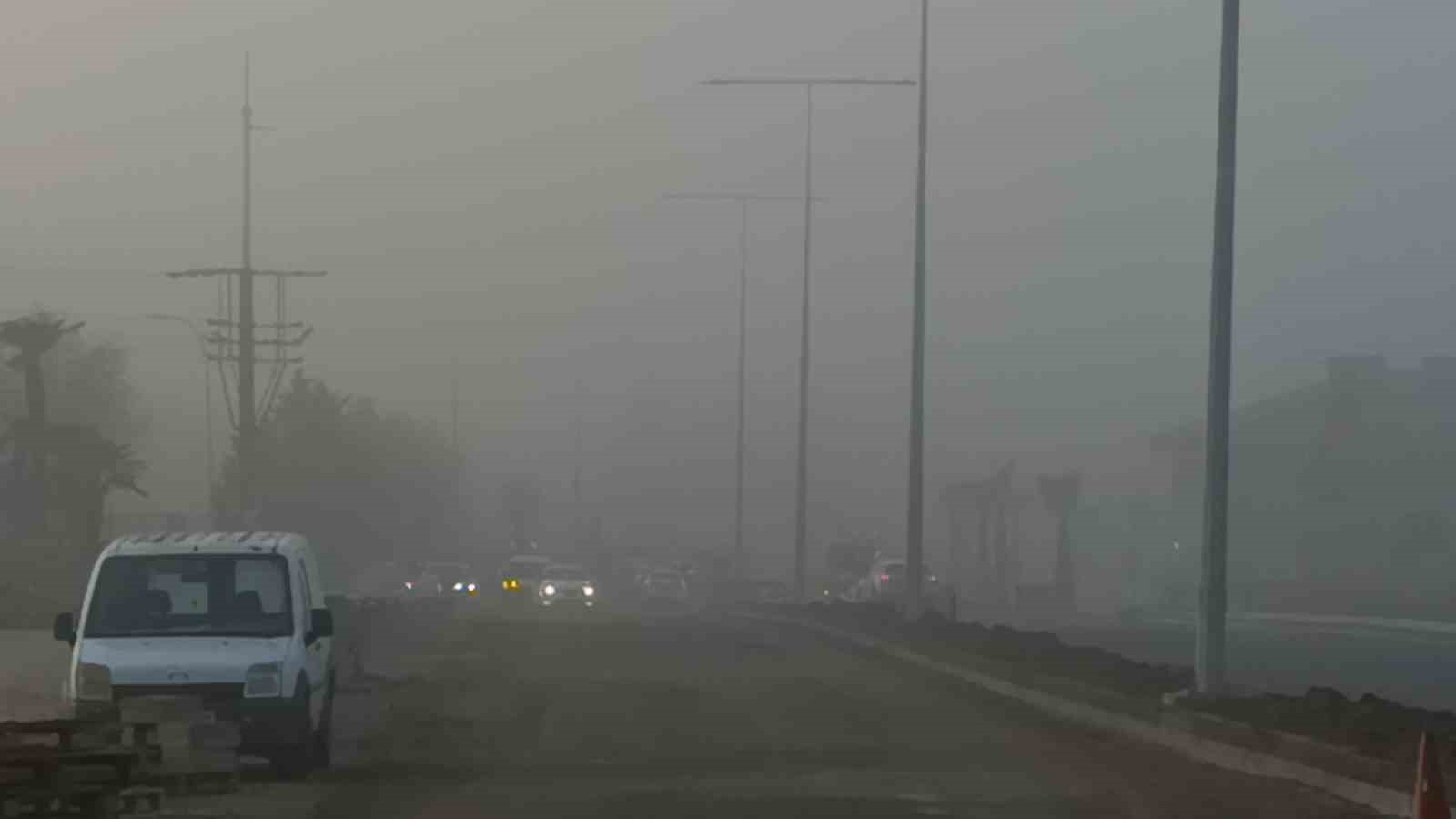Tekirdağ’da sis etkili oldu