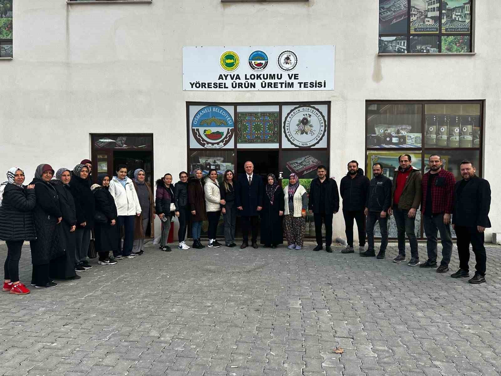 Osmaneli ayva lokumu Türkiye’ye açıldı