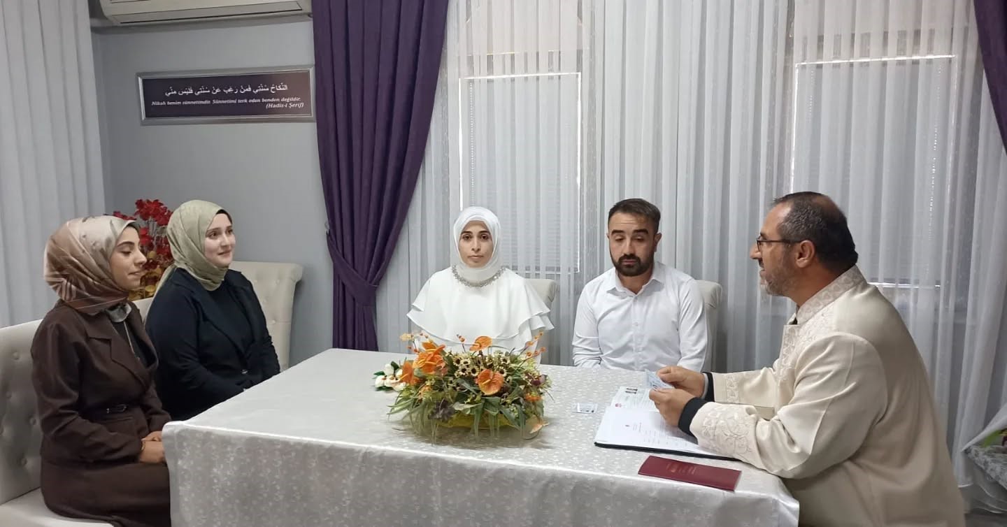 Söke Müftülüğü’nde 2025 yılında 100 çift ’evet’ dedi