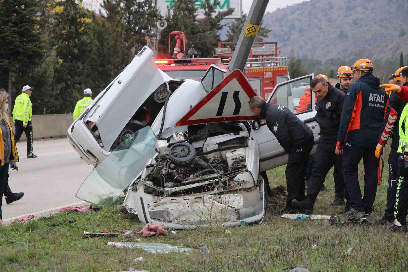 Amasya’da genç avukat duruşmaya giderken kazada hayatını kaybetti