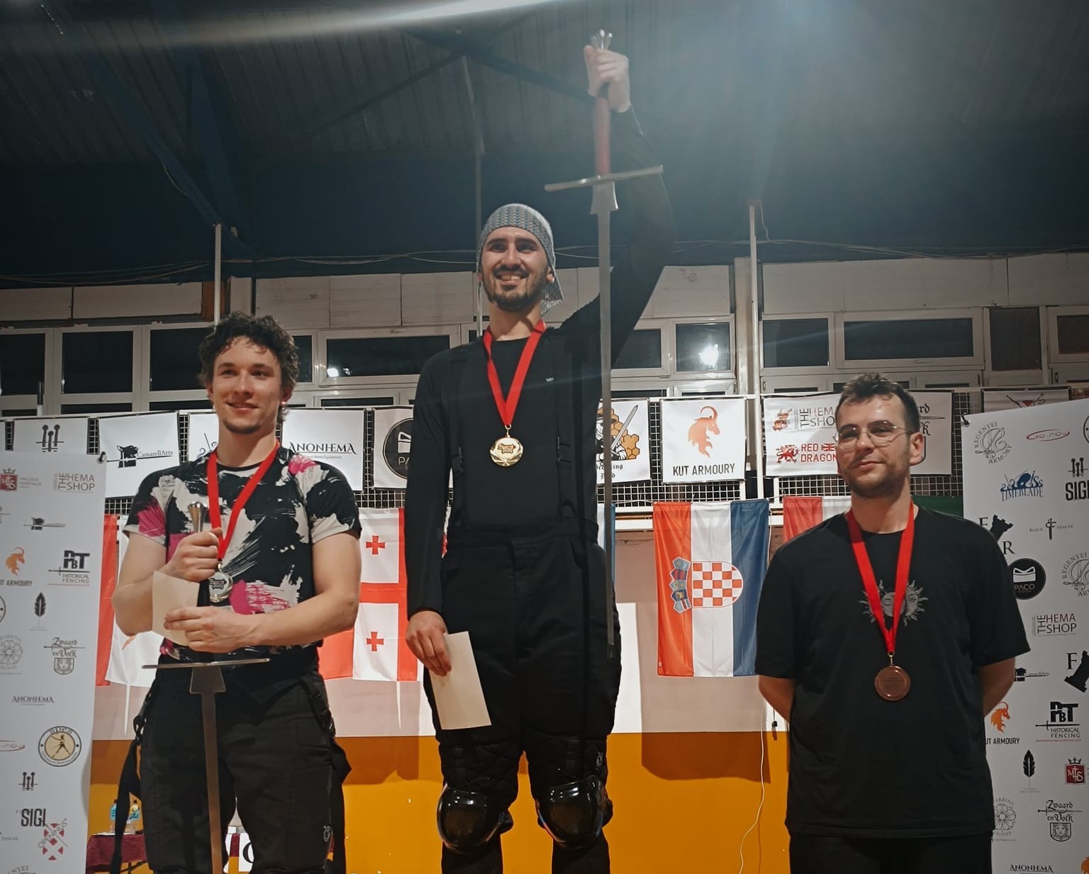 Eskişehirli sporcu, uzun kılıç kategorisinde 3. oldu