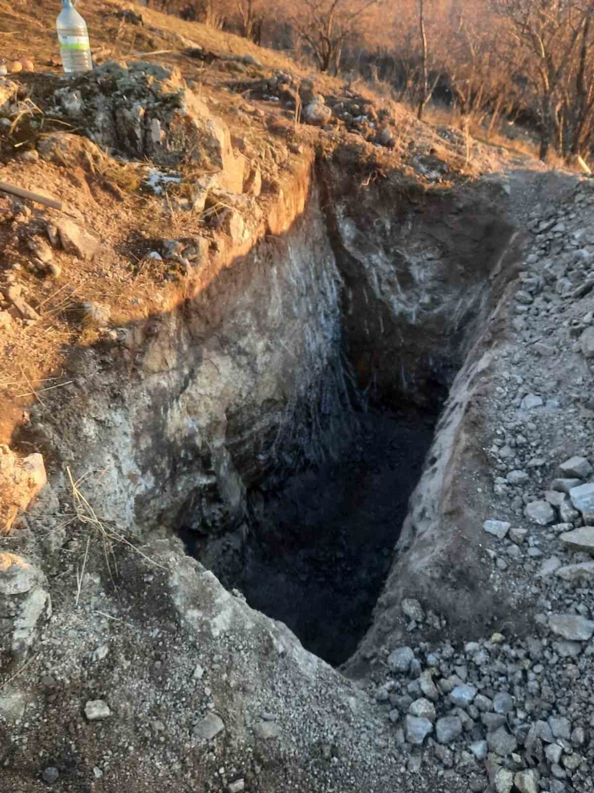 Yozgat’ta kaçak kazı yaparken suçüstü yakalandı