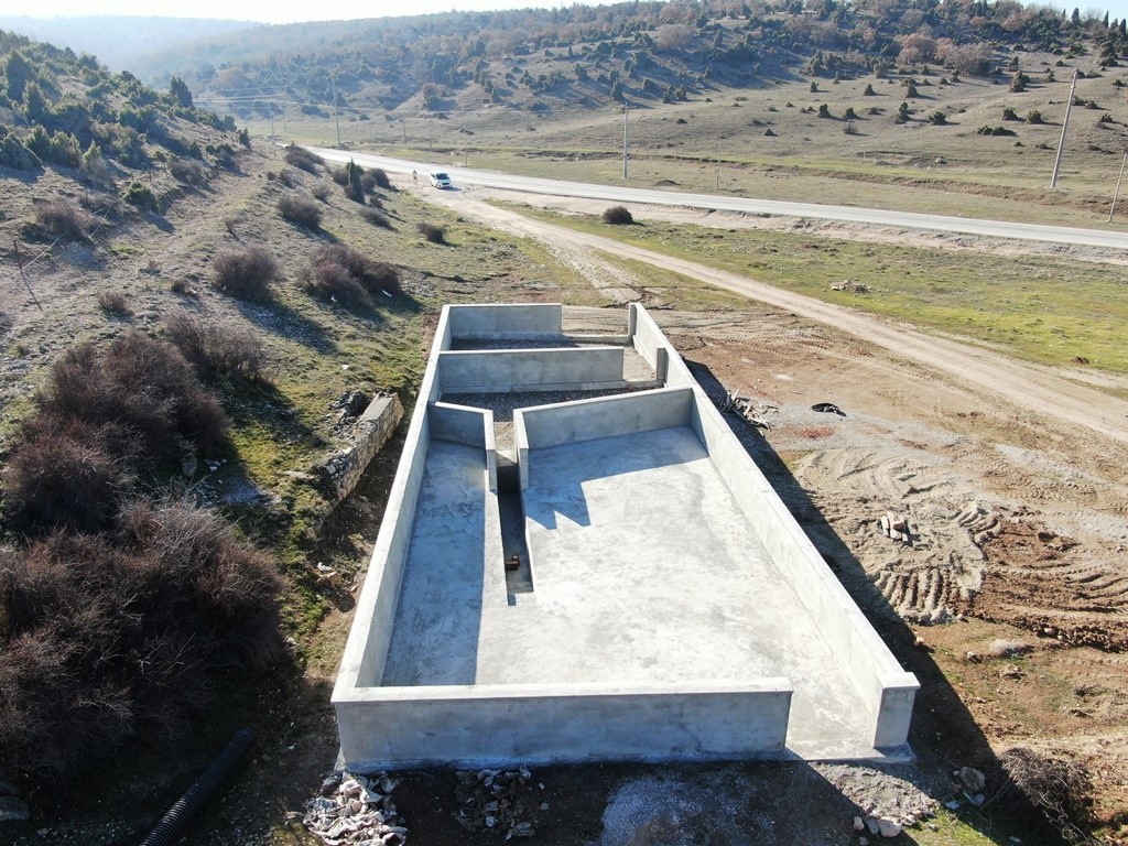 Oklubalı Mahallesi’ne modern koyun yıkama alanı