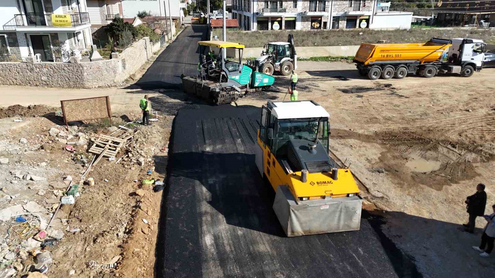 Datça’da yollar yenileniyor, ulaşım konforu artıyor