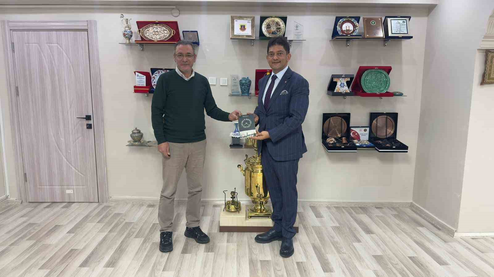 ETB Başkanı Oral, DAGC yönetimini ağırladı