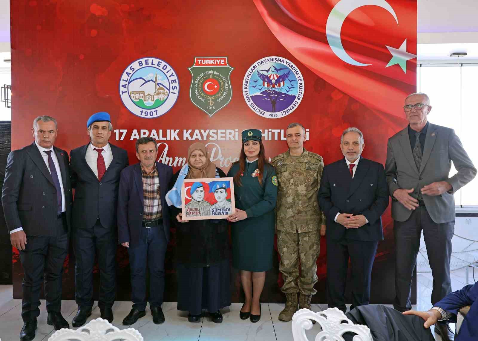 Şehitler hatırasına anlamlı buluşma: Başkan Yalçın’a teşekkür yağmuru