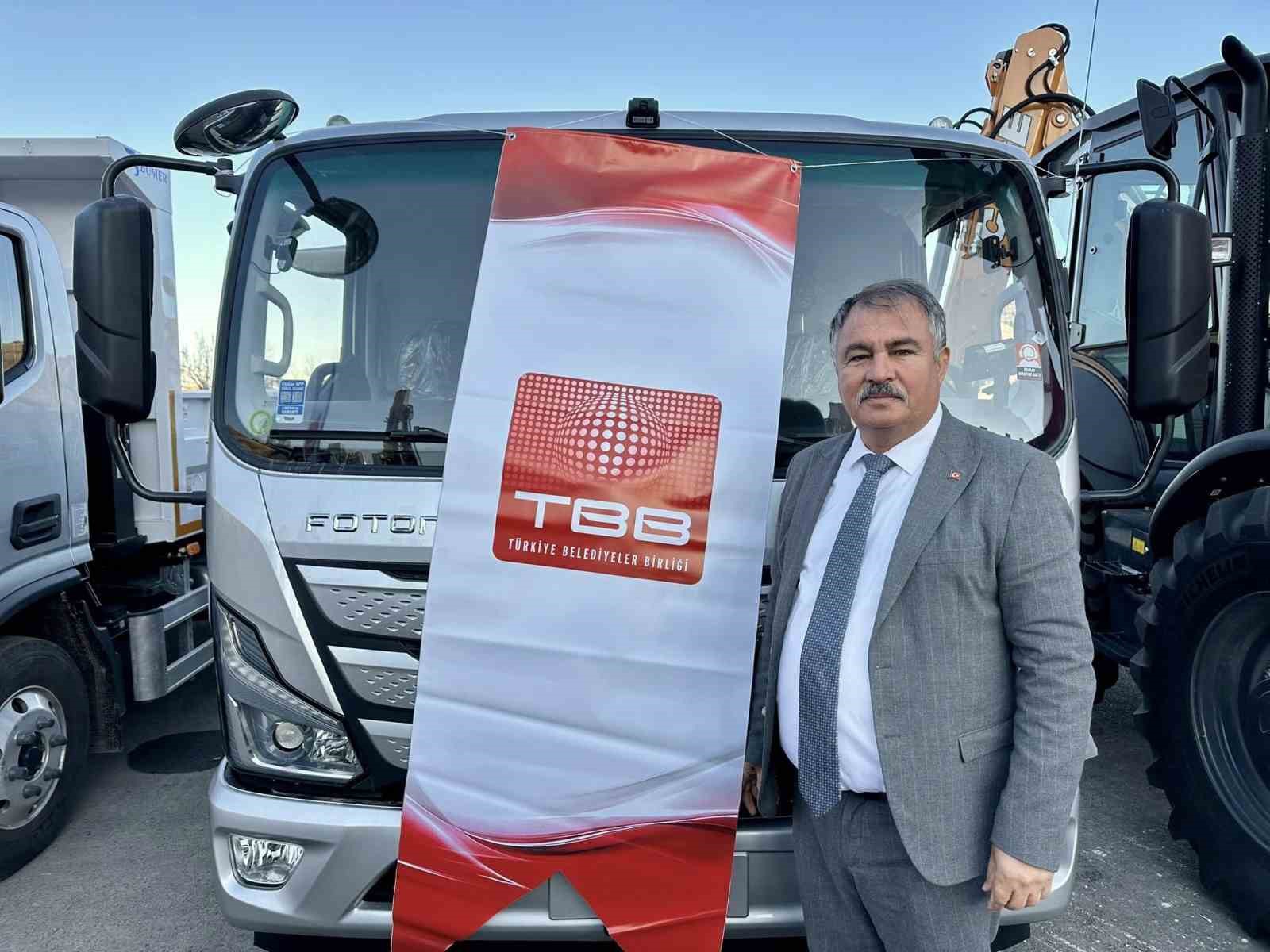 Beyağaç Belediyesi araç filosu genişlemeye devam ediyor