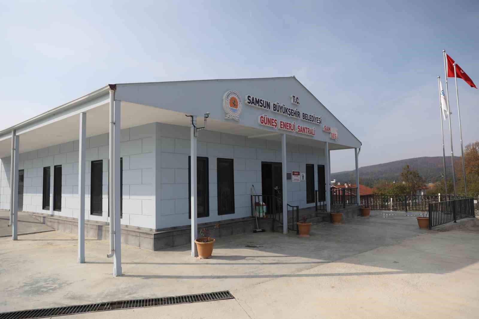 Yeşil enerji ile daha güçlü Samsun: GES ile 296 milyonluk tasarruf