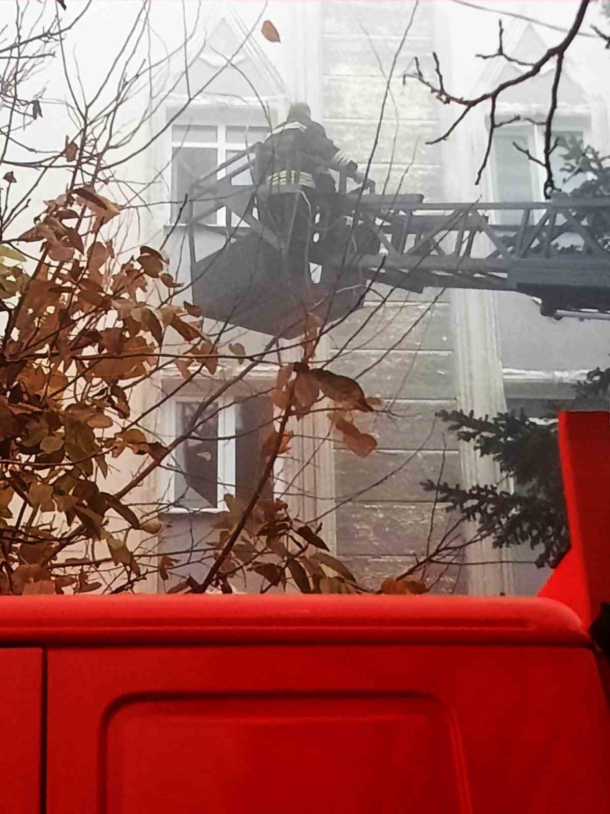 Açık unutulan tüp paniğe sebep oldu