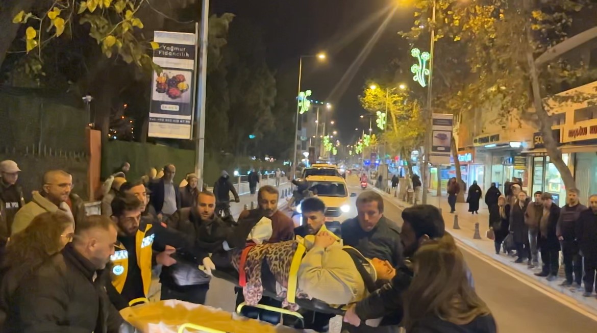 Tekirdağ’da motosikletin çarptığı kadın yaralandı