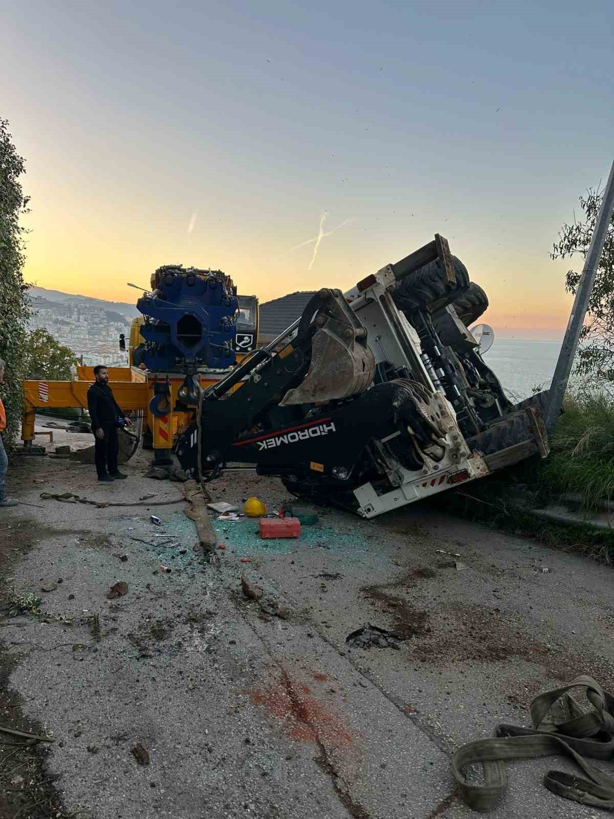 Mudanya&rsquo;da kep&ccedil;enin vin&ccedil;ten d&uuml;şt&uuml;ğ&uuml; anlar kameraya yansıdı
