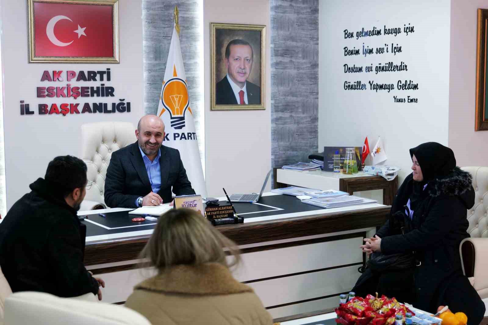 Başkan Albayrak, vatandaşların taleplerini dinledi