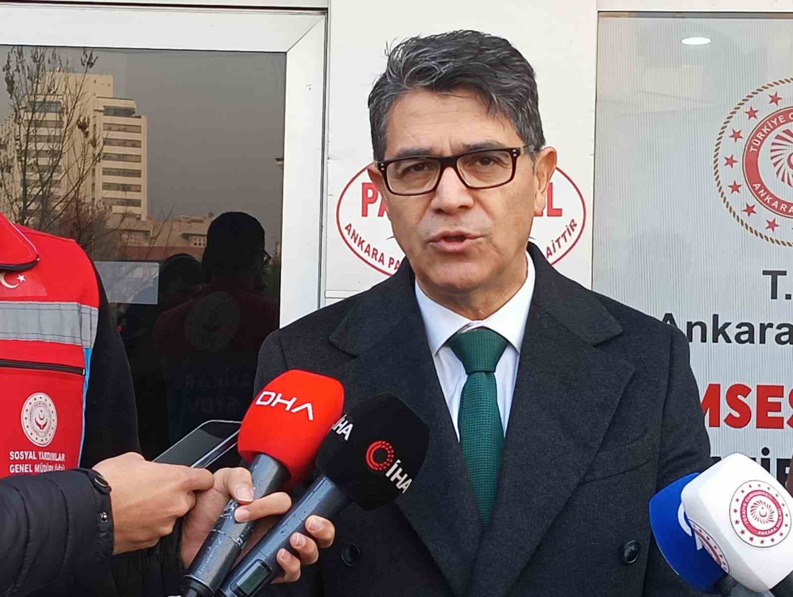 Ankara Vali Yardımcısı İsmail Gültekin: "Ucuz otellerde gönüllü olarak kalan emekli vatandaşlarımızı ikna ederek sağlıklı ortamlara almaya çalışıyoruz"