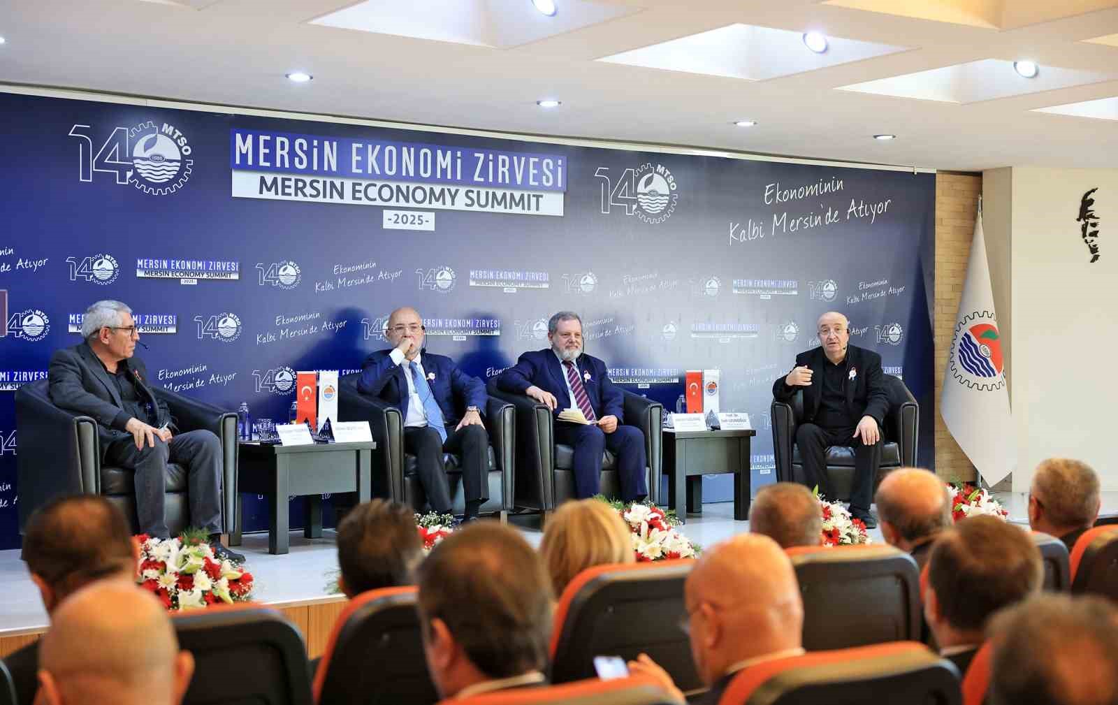 Mersin Ekonomi Zirvesi: 2026, sabır ve yapısal d&ouml;n&uuml;ş&uuml;m yılı olacak
