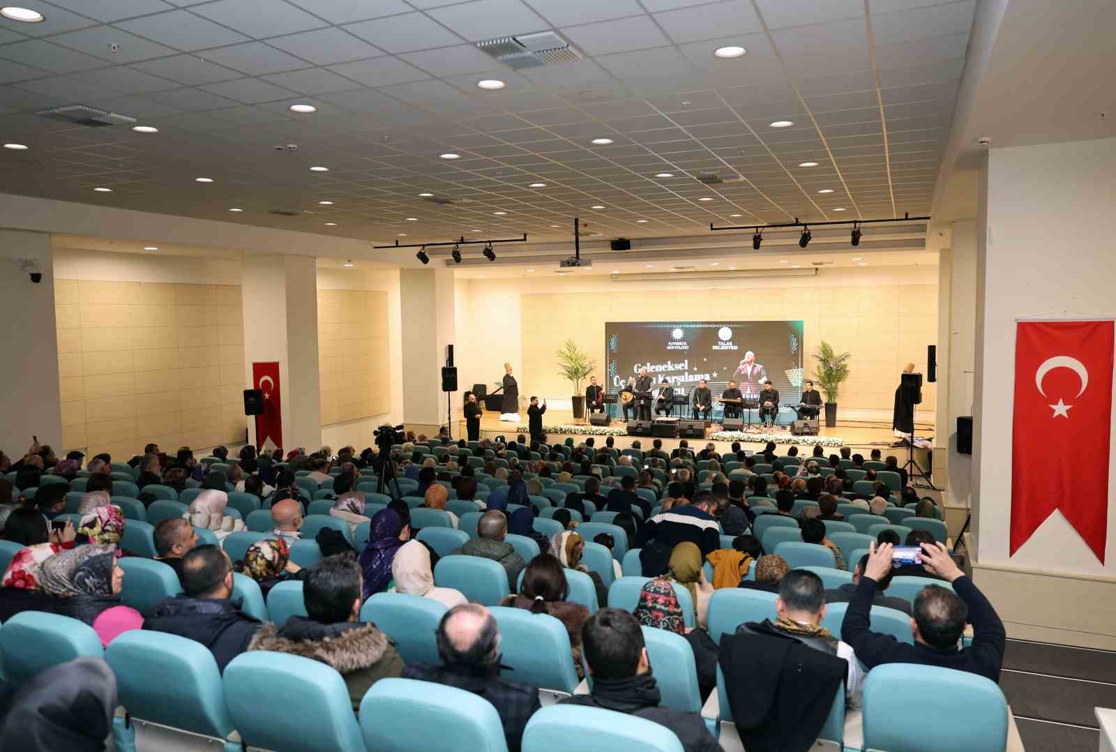 Talas&rsquo;ta &Uuml;&ccedil; Aylar coşkuyla karşılandı
