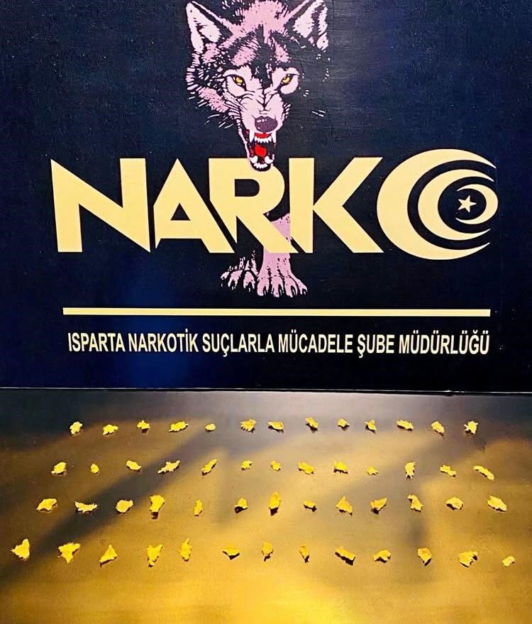Isparta’da uyuşturucu ele geçirildi: 2 şüpheliye adli işlem
