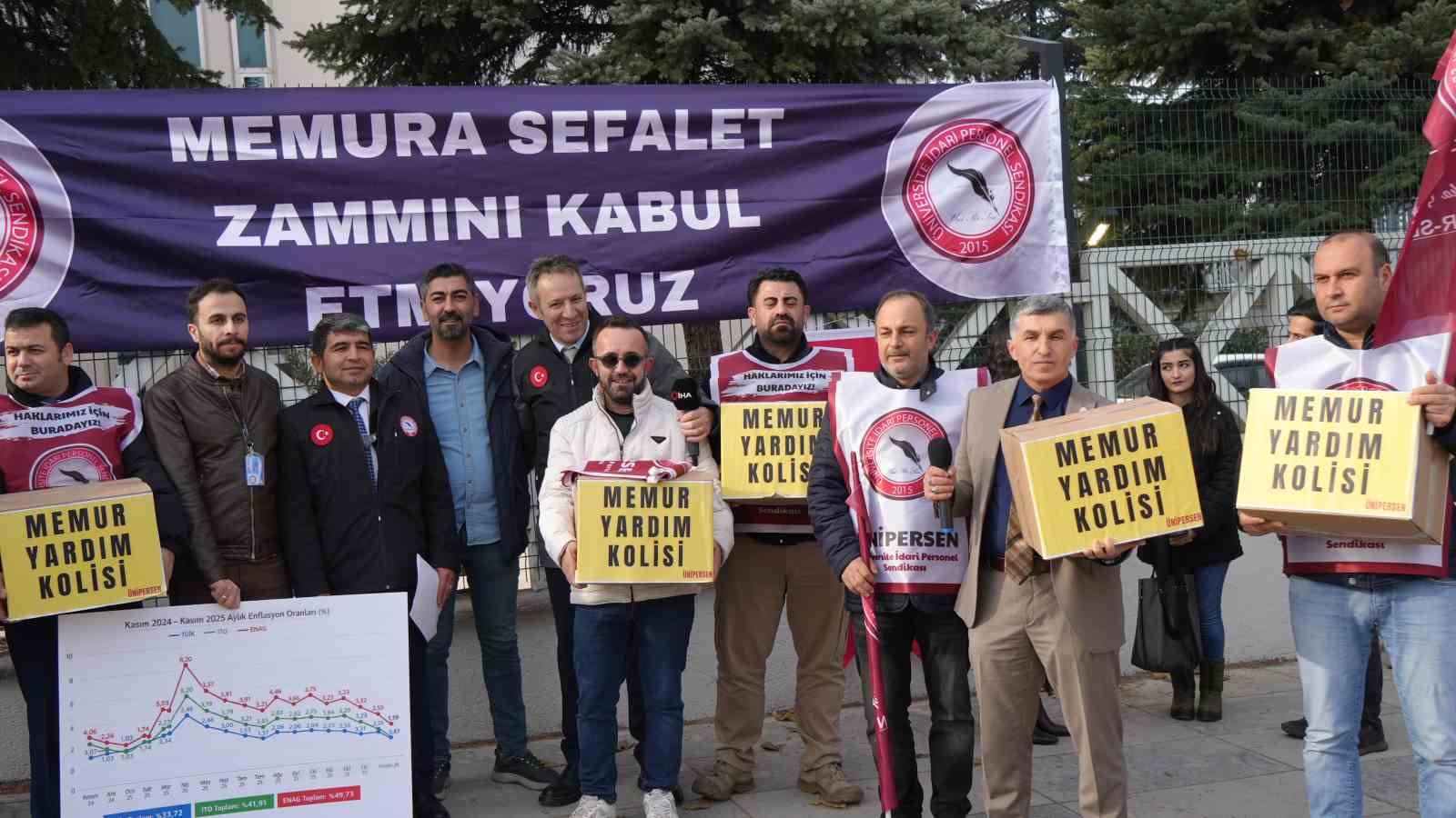 &Uuml;NİPERSEN Başkanı G&uuml;zel: "Memurun geleceğini garanti altına alacak bir d&uuml;zenleme maalesef gelmedi"
