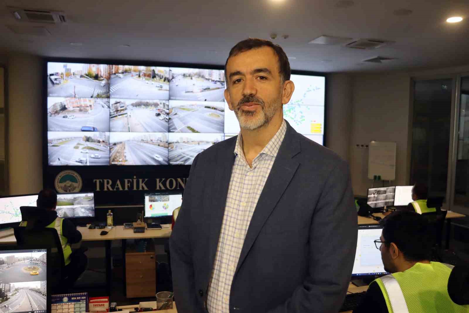 Kayseri&rsquo;de trafik 370 kamera ile g&uuml;vende
