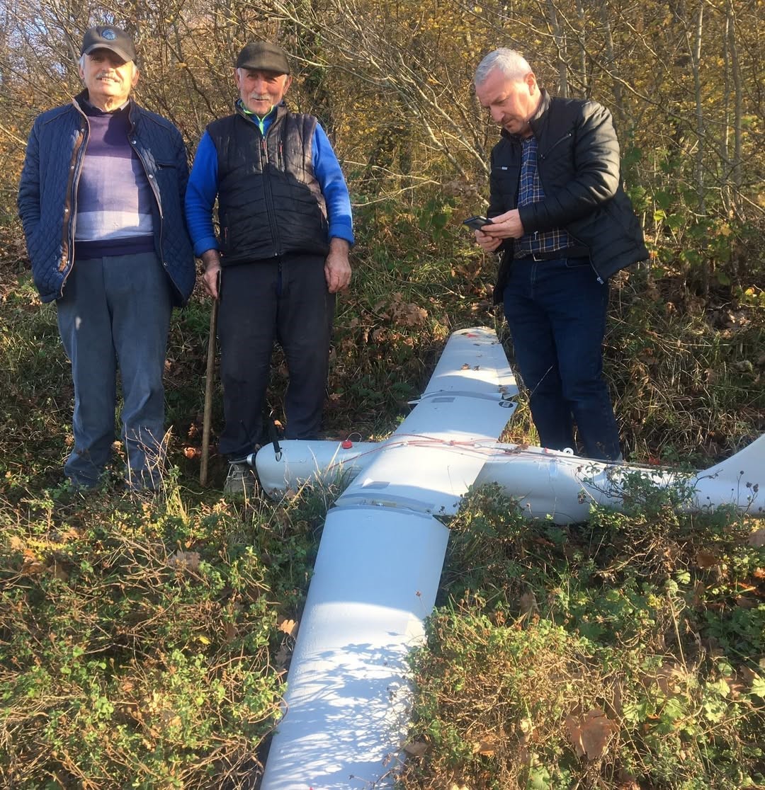 İzmit’e İHA düştü